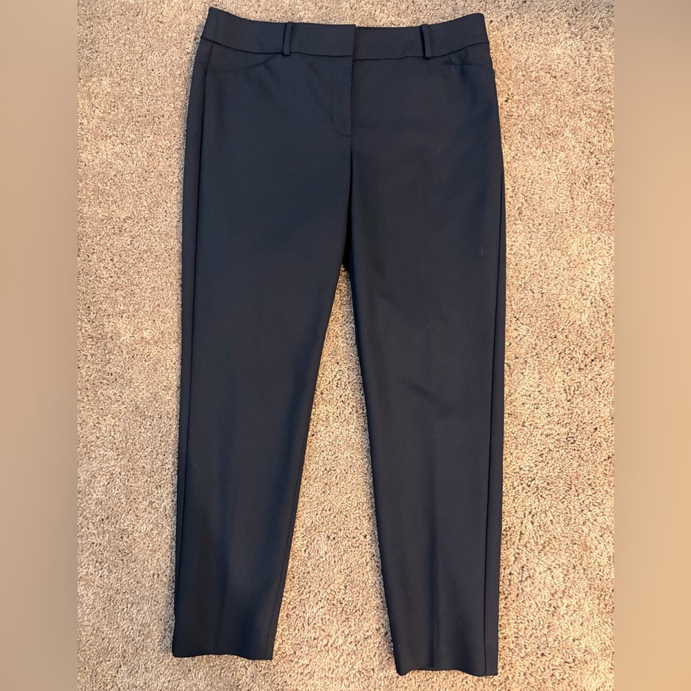 NWOT! LOFT Dark Navy Julie Skinny Dress Pants